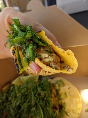 Cauliflower Tacos at The Coronado PHX in Phoenix