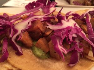 Potato Tacos close-up (no cheese) at The Coronado PHX in Phoenix