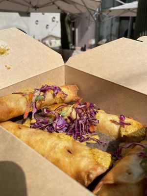 Jackfruit Flautas - super crispy and so much flavor  at The Coronado PHX in Phoenix