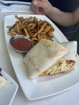 Buffalo breakfast wrap  at The Coronado PHX in Phoenix