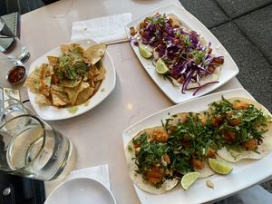 Fried guac and tacos  at The Coronado PHX in Phoenix