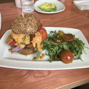 tepary bean burger   at The Coronado PHX in Phoenix