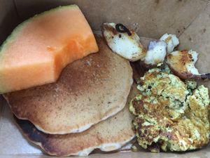 Vegan Pancake brunch special at The Coronado PHX in Phoenix