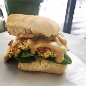 Good Morning Sandwich (no mushrooms; no tomatoes; added avocado) at The Coronado PHX in Phoenix