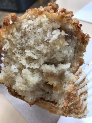 real apple pieces inside the muffin at The Coronado PHX in Phoenix