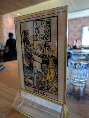 Menu QR Code at The Coronado PHX in Phoenix