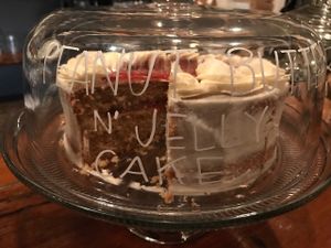 vegan PBJ cake at The Coronado PHX in Phoenix