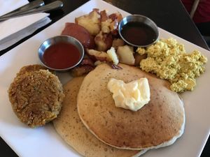 Pancake brunch special at The Coronado PHX in Phoenix