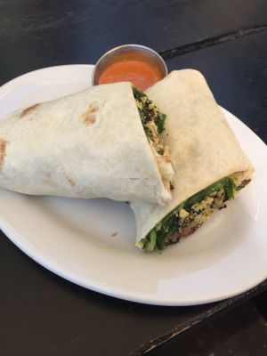 Breakfast tofu burrito  at The Coronado PHX in Phoenix