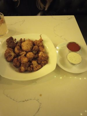 Cauliflower bites #Veganuary at The Coronado PHX in Phoenix