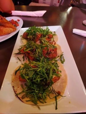 Cauliflower tacos - the most popular menu item at The Coronado PHX in Phoenix