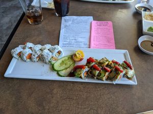 Sushi (forgot what rolls) at No Coast Sushi in Grand Junction