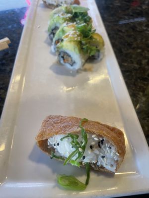 Tofu inari   at No Coast Sushi in Grand Junction