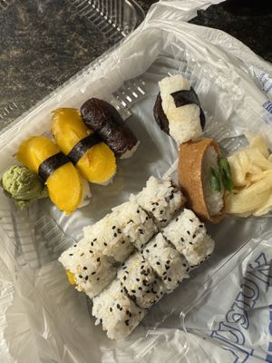 Vegan platter  at No Coast Sushi in Grand Junction