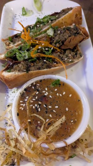 Vegan Eggrolls at No Coast Sushi in Grand Junction