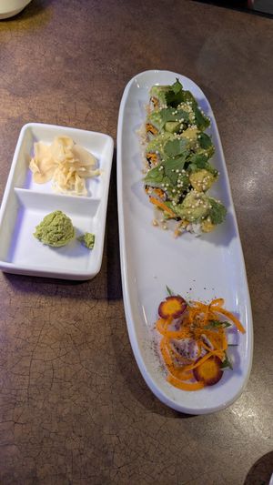 Health But Sushi roll at No Coast Sushi in Grand Junction