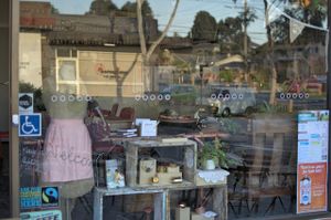 Shopfront at From the Art Ethical Handicrafts and Cafe in Ashwood