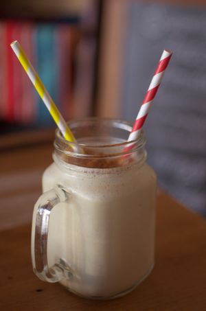 Honeycomb vanilla milkshake at From the Art Ethical Handicrafts and Cafe in Ashwood