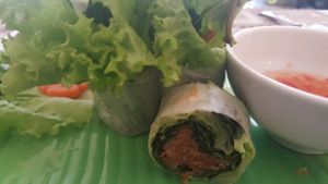cuon chay (vegetarian spring roll) at An Nhien - Nguyen Van Thu in Ho Chi Minh City