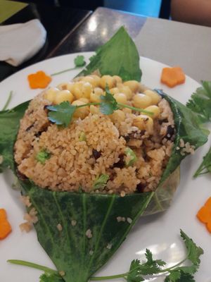 Lotus seed fried rice at An Nhien - Nguyen Van Thu in Ho Chi Minh City