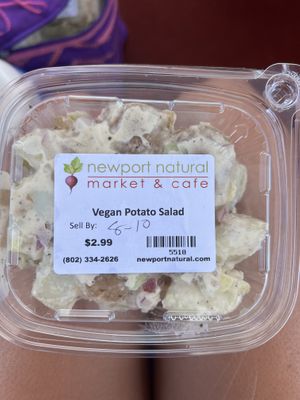 pot salad  at Green Mountain Natural Foods in Newport