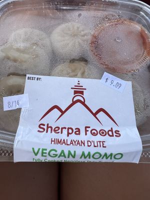 momo !!  at Green Mountain Natural Foods in Newport