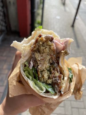 Falafel  at Oum Falafel in Lille