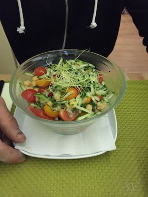 Salade crue de courgette  at Biofresh in Mulhouse