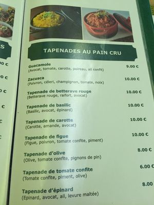 Les tapenades at Biofresh in Mulhouse