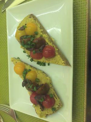 Bruchette a l'artichaud  at Biofresh in Mulhouse