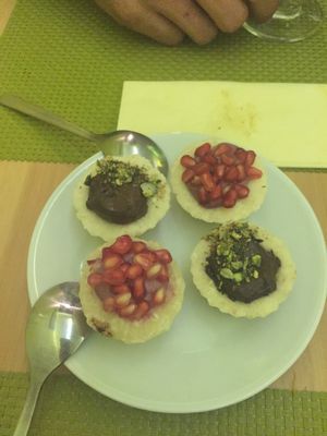 Tartelettes de fruits et chocolat crus at Biofresh in Mulhouse