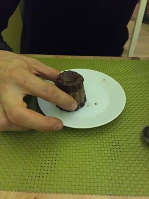 Gâteau cru noisette at Biofresh in Mulhouse