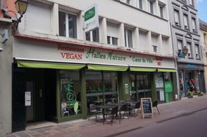 Façade at Biofresh in Mulhouse