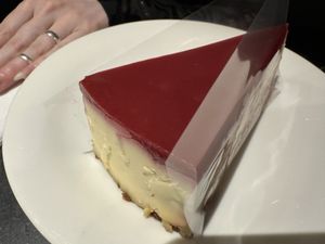 vegan cake  at Manna in Innsbruck