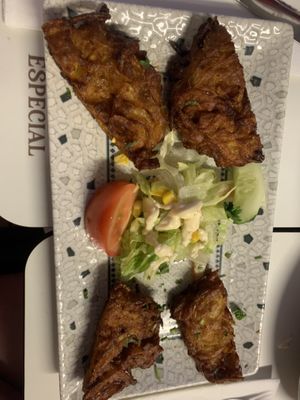 Cebolla frita  at Taj Mahal in Chiclana De La Frontera