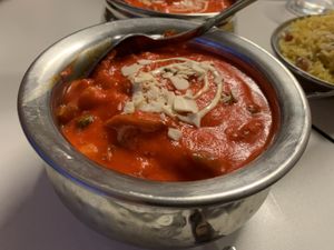 Masala vegetal  at Taj Mahal in Chiclana De La Frontera