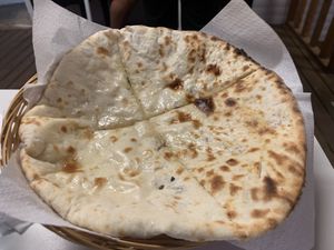 Naan de coco  at Taj Mahal in Chiclana De La Frontera