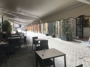 Terace at Verde Caffe in Macerata