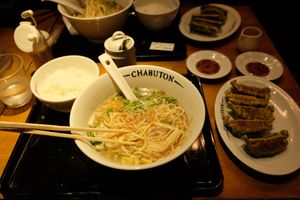 Ramen at Chabuton in Kyoto