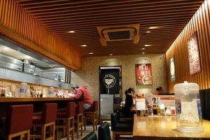 Interior at Chabuton in Kyoto