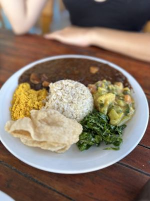   at Mandir Restaurante Vegano in Fortaleza