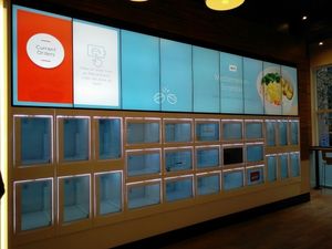 inside at Eatsa - Spear St in San Francisco