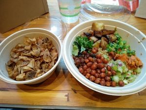 quinoa bowl with potatoes at Eatsa - Spear St in San Francisco
