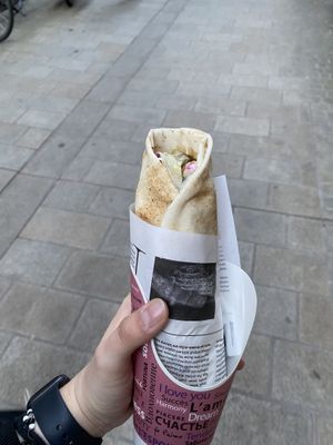 wrap (ohne käse)  at Kichererbse-Imbiss in Augsburg