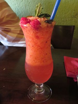 Ice-tea at Cafe Bali in Saarbrucken