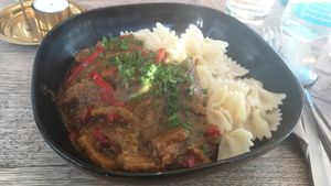 Vegan Gulasch at Kunstküche in Krefeld