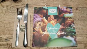 Speisekarte at Kunstküche in Krefeld