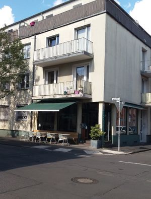 Outside at Kunstküche in Krefeld