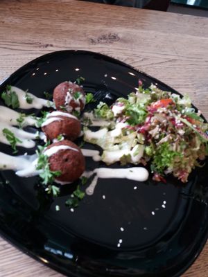 Falafel at Kunstküche in Krefeld