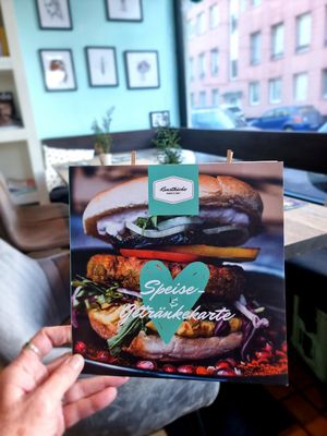 Menu at Kunstküche in Krefeld